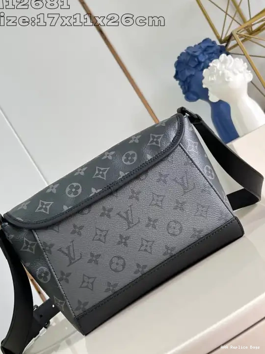 Aaa replica bags Pulse Louis Vuitton Messenger 0702